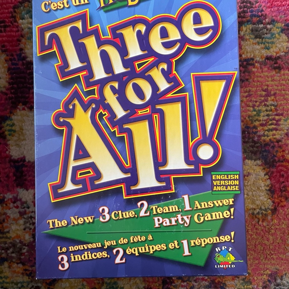 Three For All Boardgame